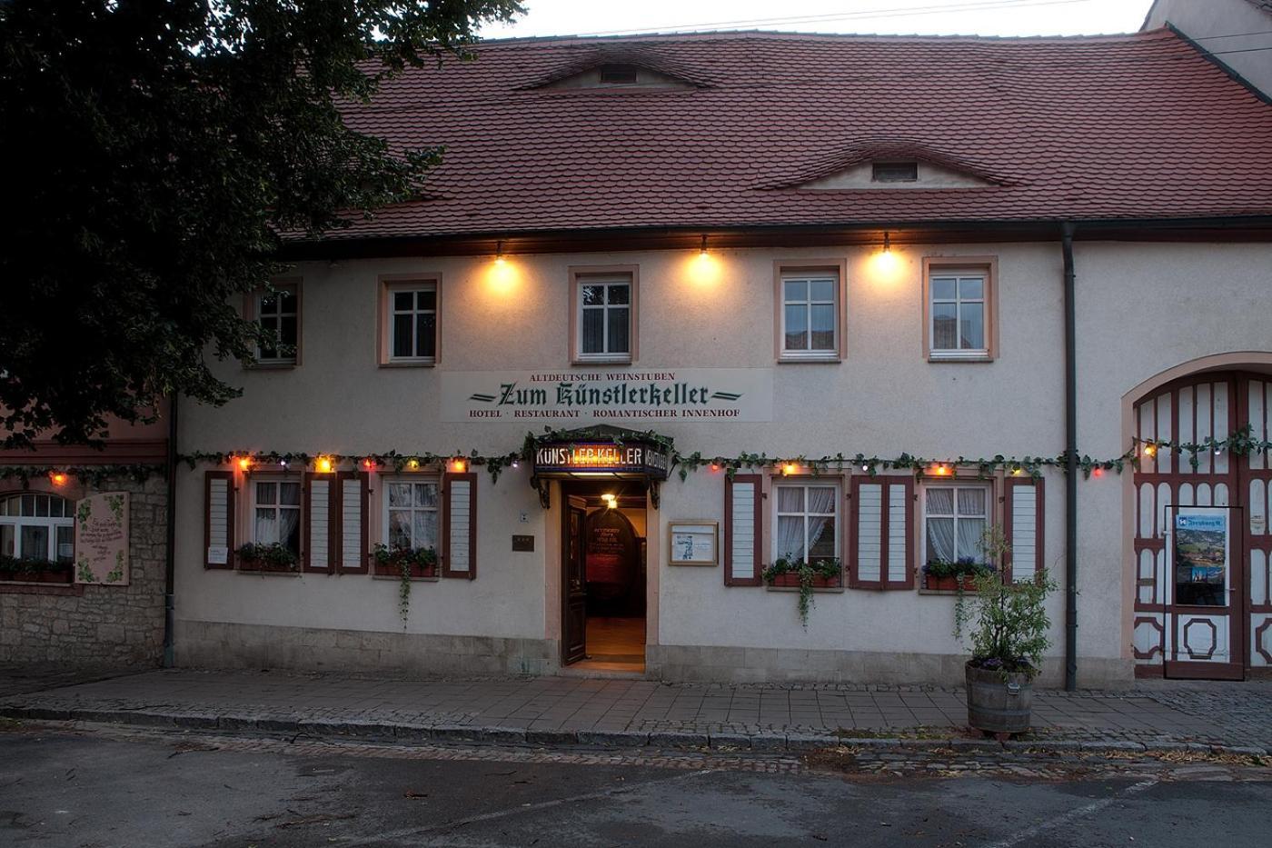 Hotel Altdeutsche Weinstuben Freyburg Esterno foto